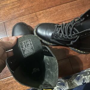 Dr. Martens Black Lace Up Boots